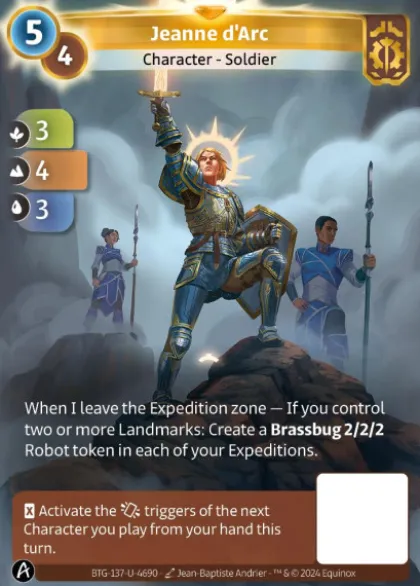 Jeanne d'Arc (U-4690) - Altered Kickstarter Uniques