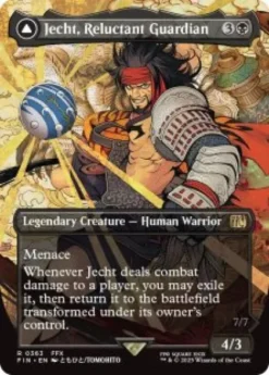 Jecht, Reluctant Guardian (#363) (borderless) - Final Fantasy Varianten