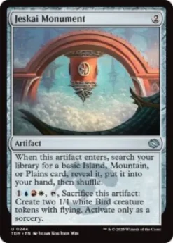 Jeskai Monument (foil) - Tarkir: Dragonstorm