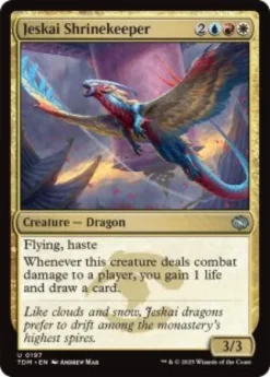 Jeskai Shrinekeeper (foil) - Tarkir: Dragonstorm