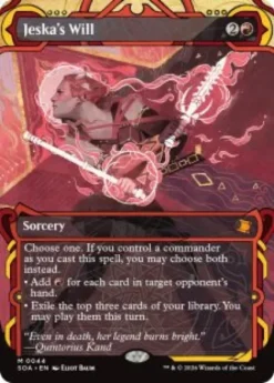 Jeska's Will (#044) (showcase) - Secrets of Strixhaven Mystical Archive