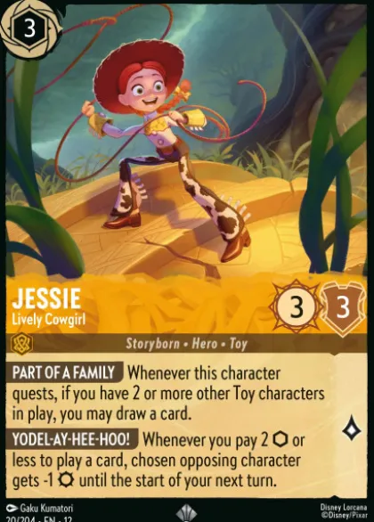 Jessie, Lively Cowgirl (foil) - Wilds Unknown