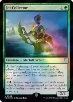 Jet Collector (foil) - Mystery Booster Commander Edition