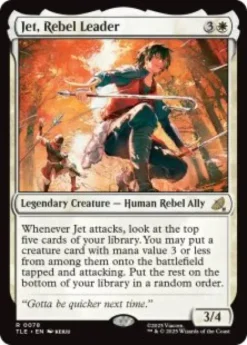 Jet, Rebel Leader (foil) - Avatar: The Last Airbender Eternal