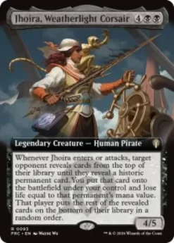 Jhoira, Weatherlight Corsair (extended art) - Reality Fracture Commander