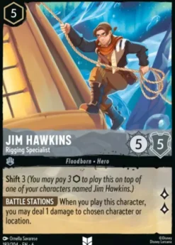 Jim Hawkins, Rigging Specialist (foil) - Azurite Sea