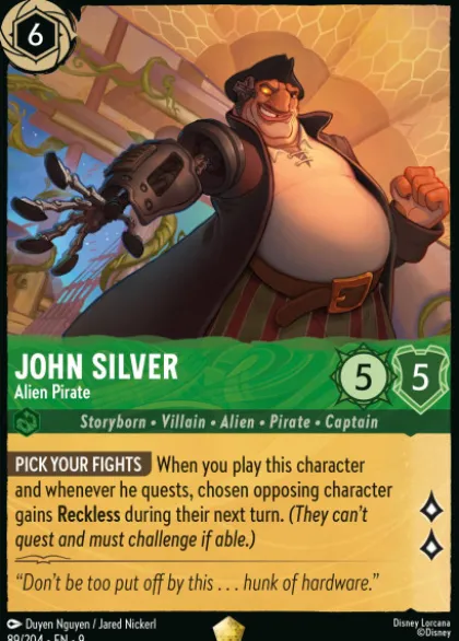 John Silver, Alien Pirate - Fabled