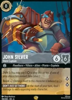 John Silver, Stern Captain - Azurite Sea