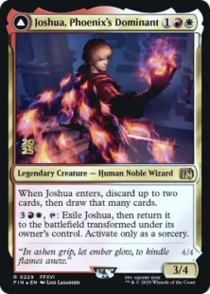 Joshua, Phoenix's Dominant (foil) - Final Fantasy Prerelease Promo's