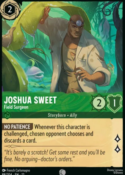 Joshua Sweet, Field Surgeon - Wilds Unknown