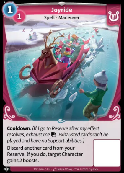 Joyride (C) - Altered Trial by Frost