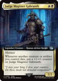 Judge Magister Gabranth (extended art) - Final Fantasy Varianten