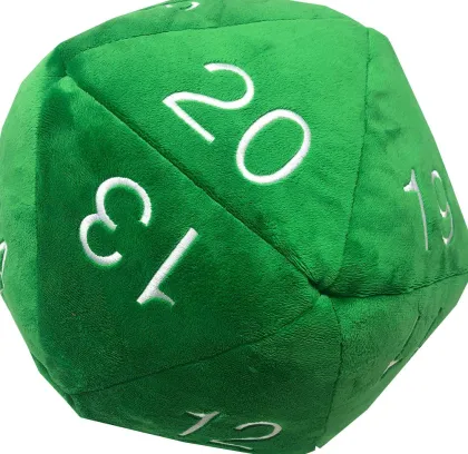 Jumbo D20 Plush Green