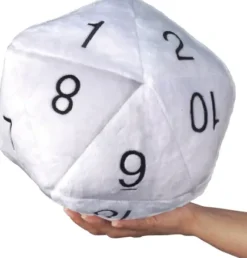 Jumbo D20 Plush White