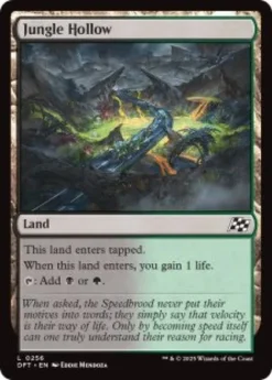 Jungle Hollow (foil) - Aetherdrift
