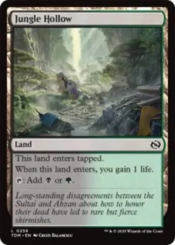 Jungle Hollow (foil) - Tarkir: Dragonstorm