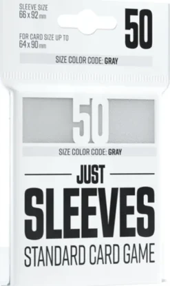 Just Sleeves - Standard Card Game Sleeves: White (50 stuks)