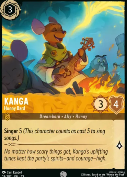 Kanga, Hunny Bard (foil) - Attack of the Vine