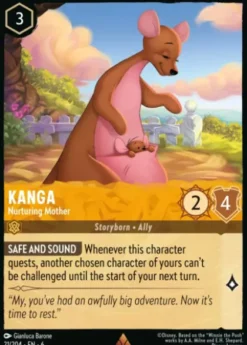 Kanga, Nurturing Mother (foil) - Azurite Sea
