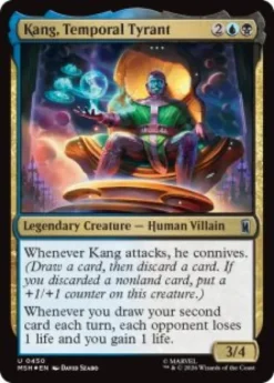 Kang, Temporal Tyrant (#450) (surge foil) - Marvel Super Heroes