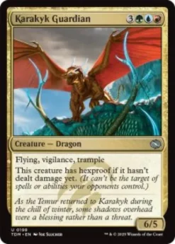 Karakyk Guardian (foil) - Tarkir: Dragonstorm