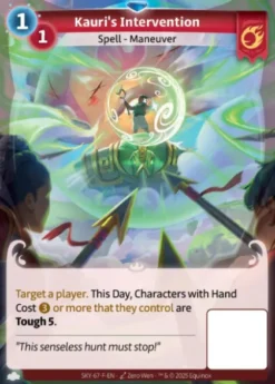 Kauri's Intervention (F) - Altered skybound