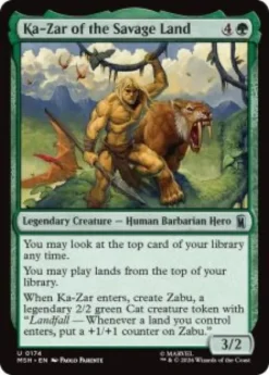 Ka-Zar of the Savage Land (foil) - Marvel Super Heroes