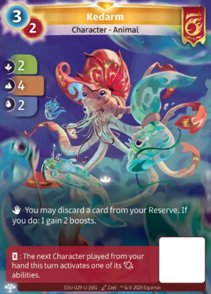 Kedarm (U-1581) - Seeds of Unity Unique
