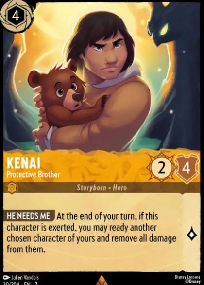 Kenai, Protective Brother - Archazia's island
