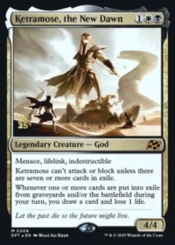 Ketramose, the New Dawn (foil) - Aetherdrift Prerelease Promo's