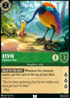 Kevin, Flightless Bird - Attack of the Vine