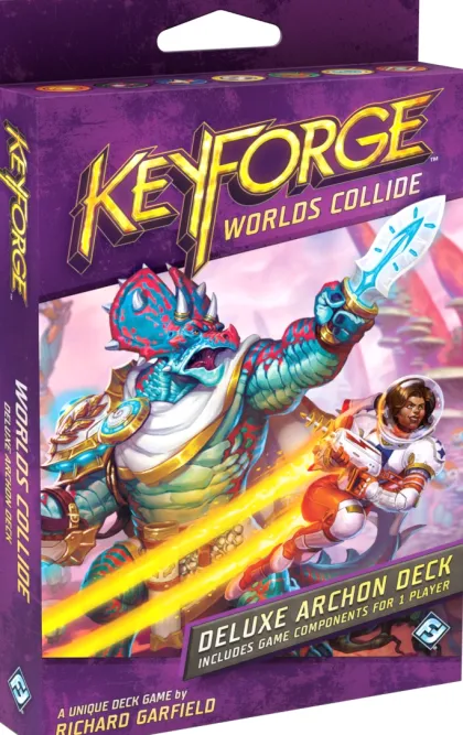 KeyForge Deluxe Archon Deck: Worlds Collide
