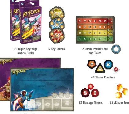 KeyForge Starter Set: Worlds Collide