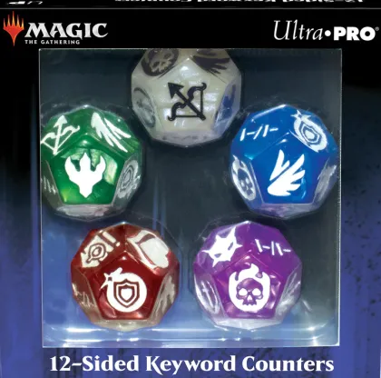 Keyword Counters Dice Set (5 stuks)