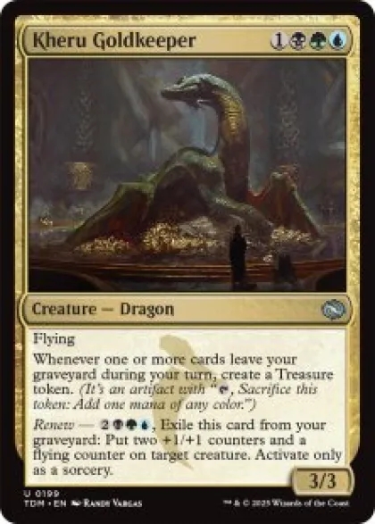 Kheru Goldkeeper (foil) - Tarkir: Dragonstorm