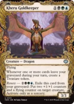 Kheru Goldkeeper (showcase) - Tarkir: Dragonstorm Varianten