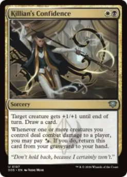 Killian's Confidence (foil) - Secrets of Strixhaven