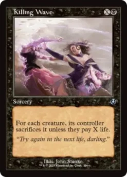 Killing Wave (foil) (showcase) - Innistrad Remastered Varianten
