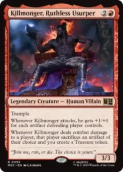 Killmonger, Ruthless Usurper - Marvel Super Heroes Commander