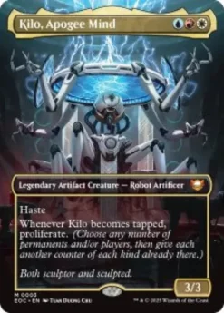 Kilo, Apogee Mind (#3) (foil) (borderless) - Edge of Eternities Commander
