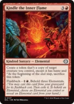 Kindle the Inner Flame (foil) - Lorwyn Eclipsed