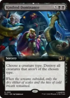 Kindred Dominance (extended art) - Marvel Super Heroes Commander Varianten