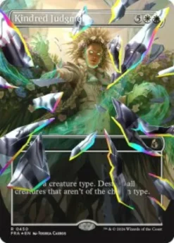 Kindred Judgment (#450) (facet foil) (borderless) - Reality Fracture