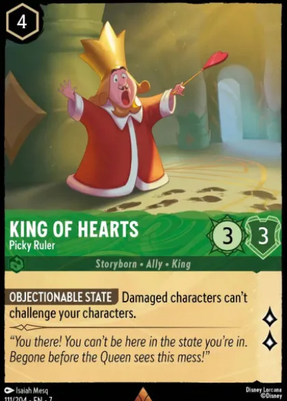 King of Hearts, Picky Ruler (foil) - Archazia's island