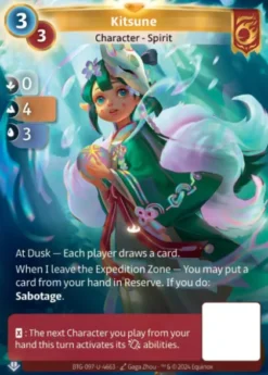 Kitsune (U-4663) - Altered Non-Kickstarter Uniques