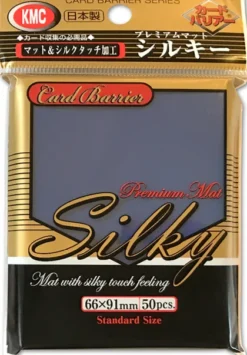 KMC Sleeves Silky Matte Premium Blue (50 stuks)