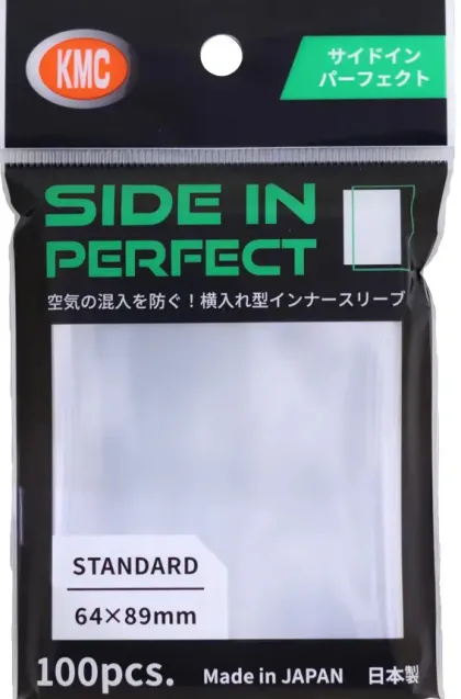 KMC - Standard Sleeves Perfect Size Sideloading: Clear 64 x 89 mm (100 stuks)