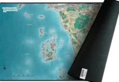 Konix Dungeons and Dragons - Muismat XL: Map of Faerûn