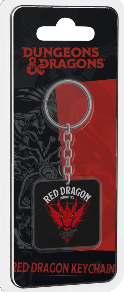 Konix Dungeons and Dragons - Red Dragon Keychain