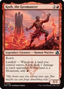Koth, the Geomancer - Reality Fracture